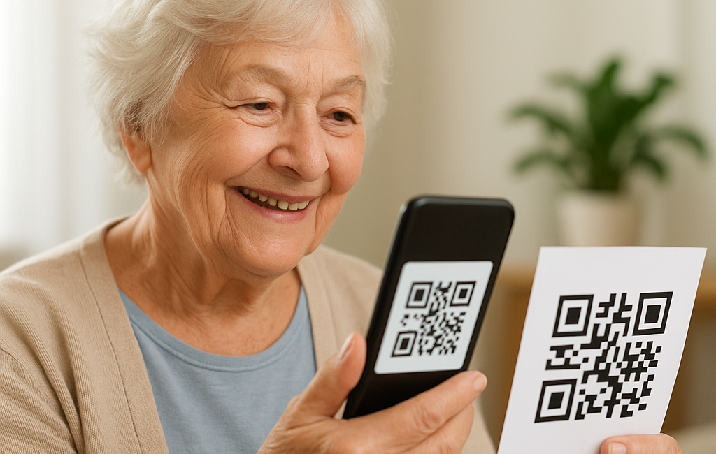 Upptäck Kraften i QR-koder: Enkel Guide för Seniorer